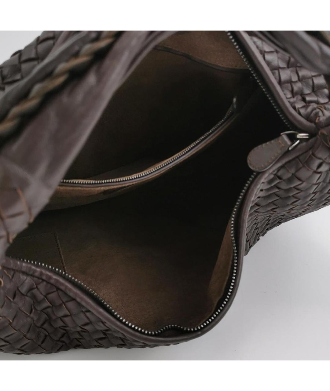 BOTTEGA VENETA Кожаная сумка с короткими ручками, фото 4
