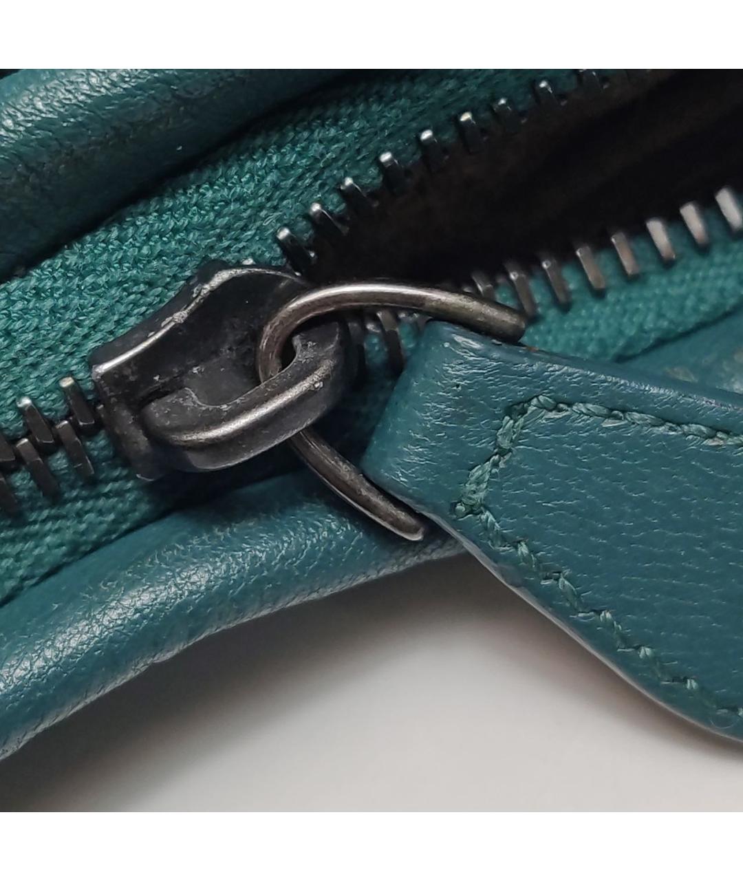 BOTTEGA VENETA Кожаная сумка с короткими ручками, фото 5