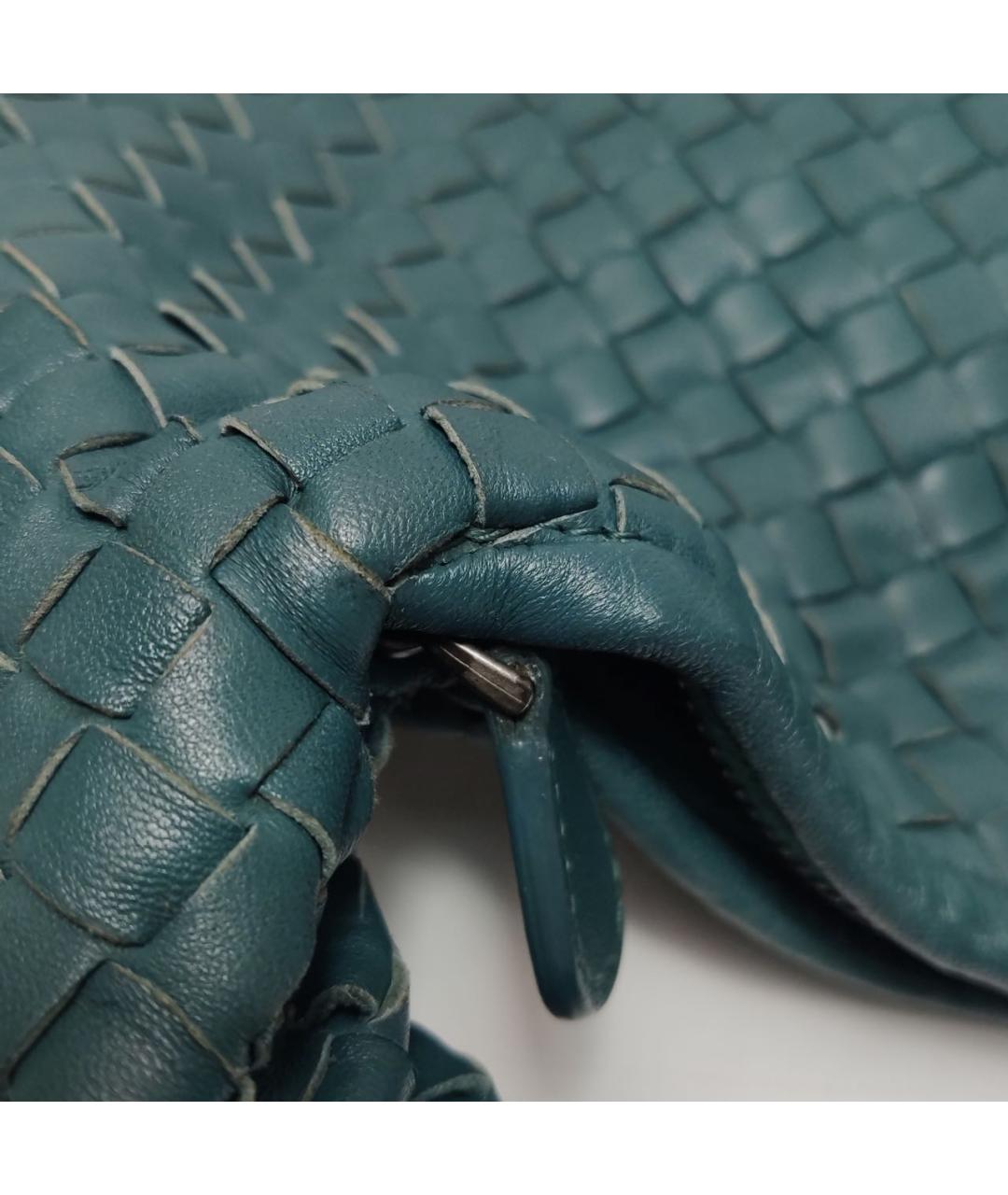 BOTTEGA VENETA Кожаная сумка с короткими ручками, фото 6