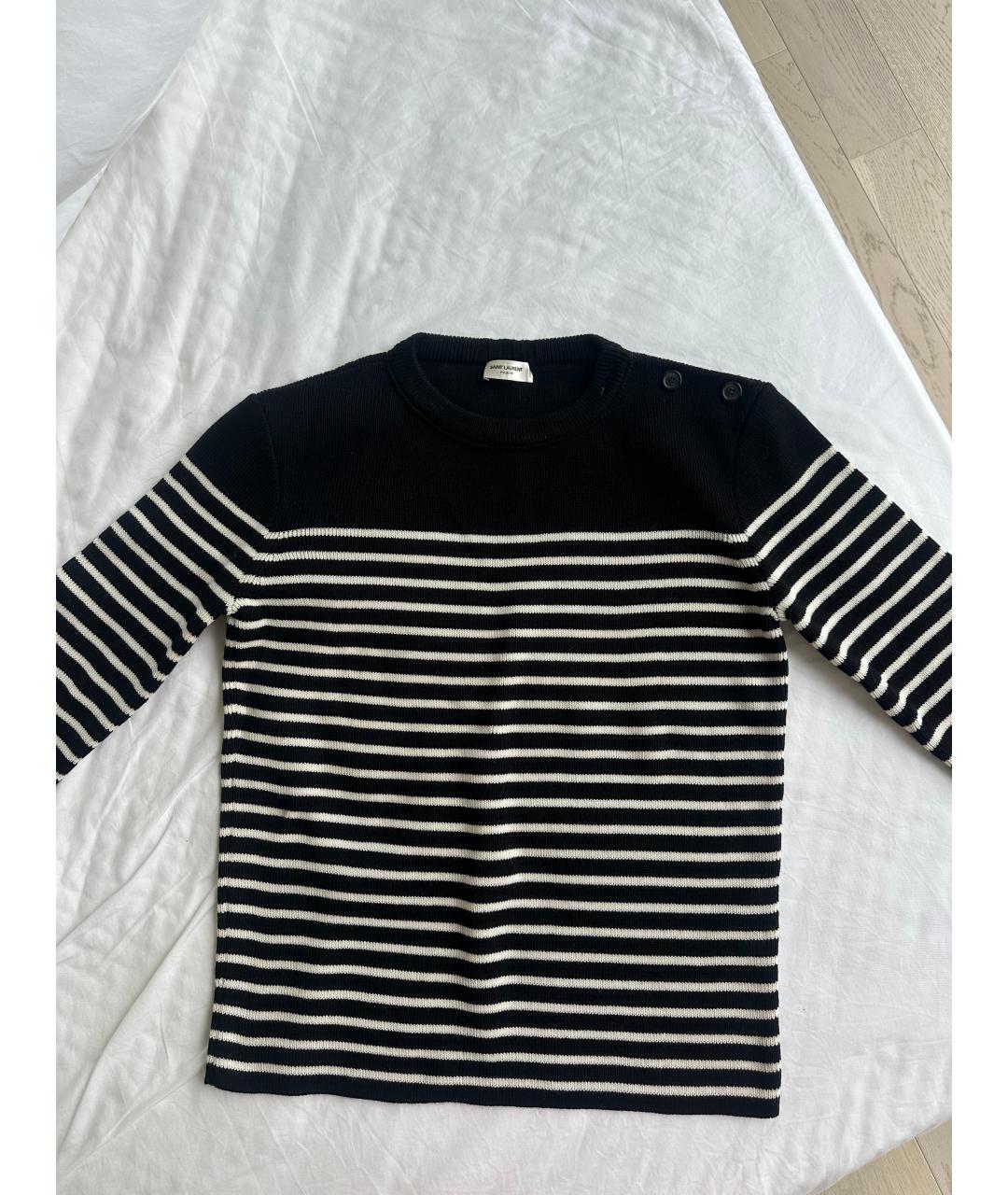 SAINT LAURENT Черный джемпер / свитер, фото 6