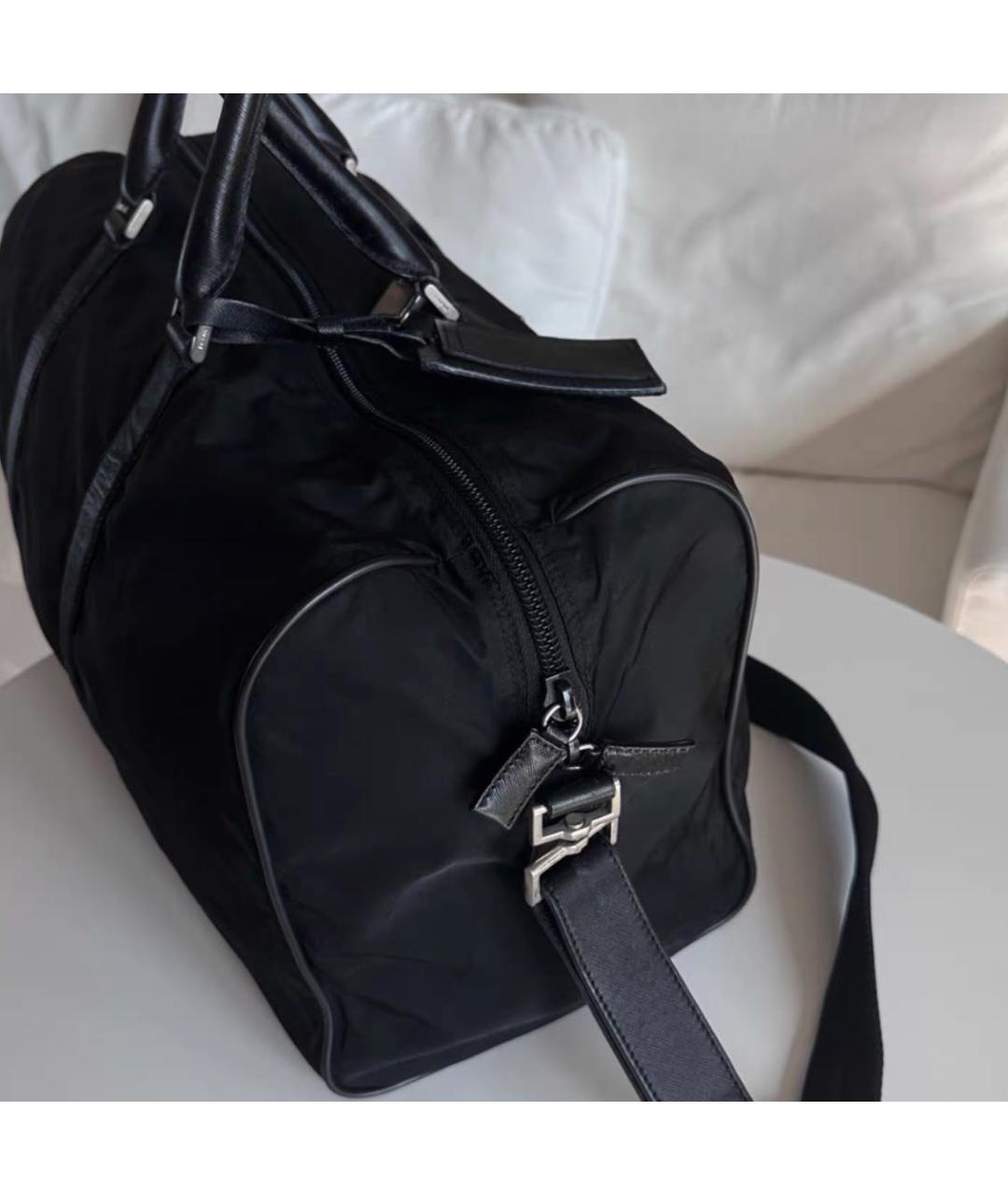 PRADA Черная дорожная/спортивная сумка, фото 6