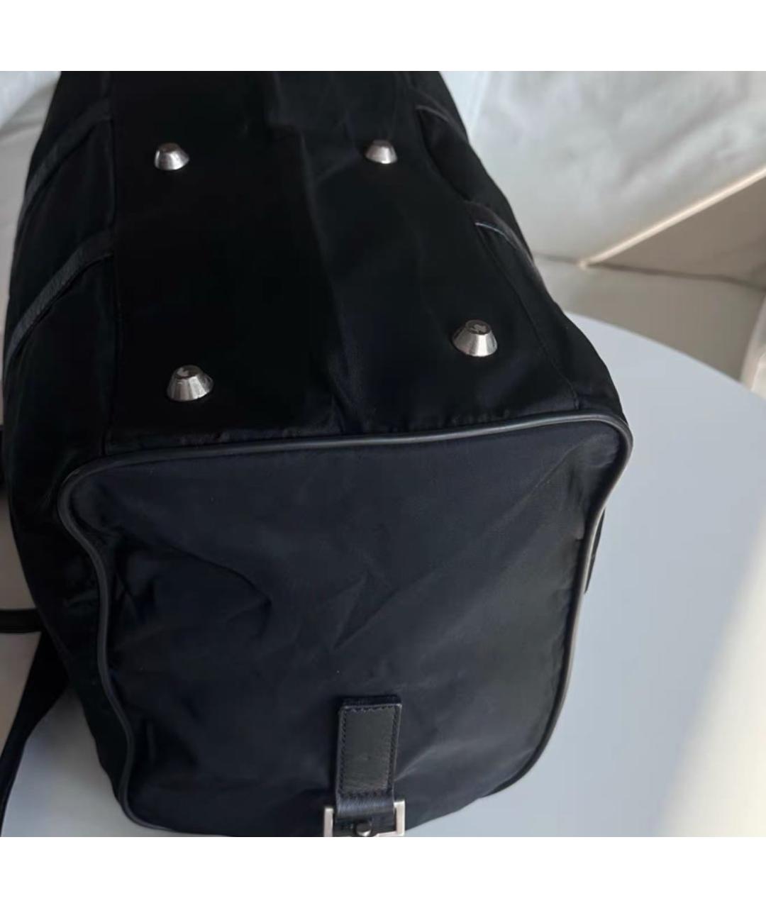 PRADA Черная дорожная/спортивная сумка, фото 5