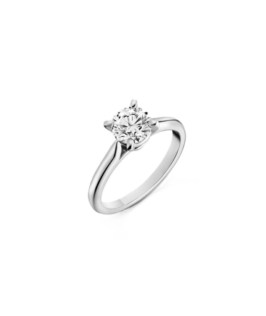 CARTIER Серебряное платиновое кольцо, фото 1