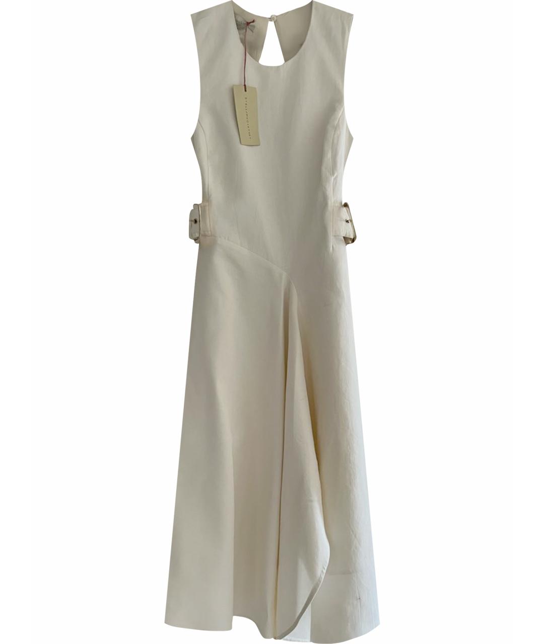 STELLA MCCARTNEY Белый хлопковый сарафан, фото 1