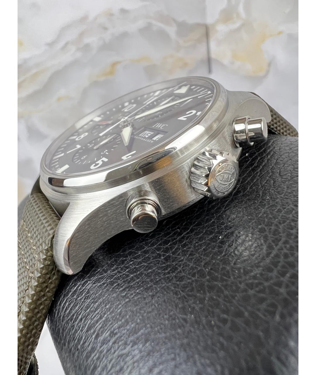 IWC Черные часы, фото 7