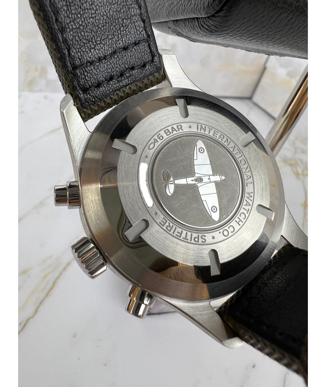 IWC Черные часы, фото 9