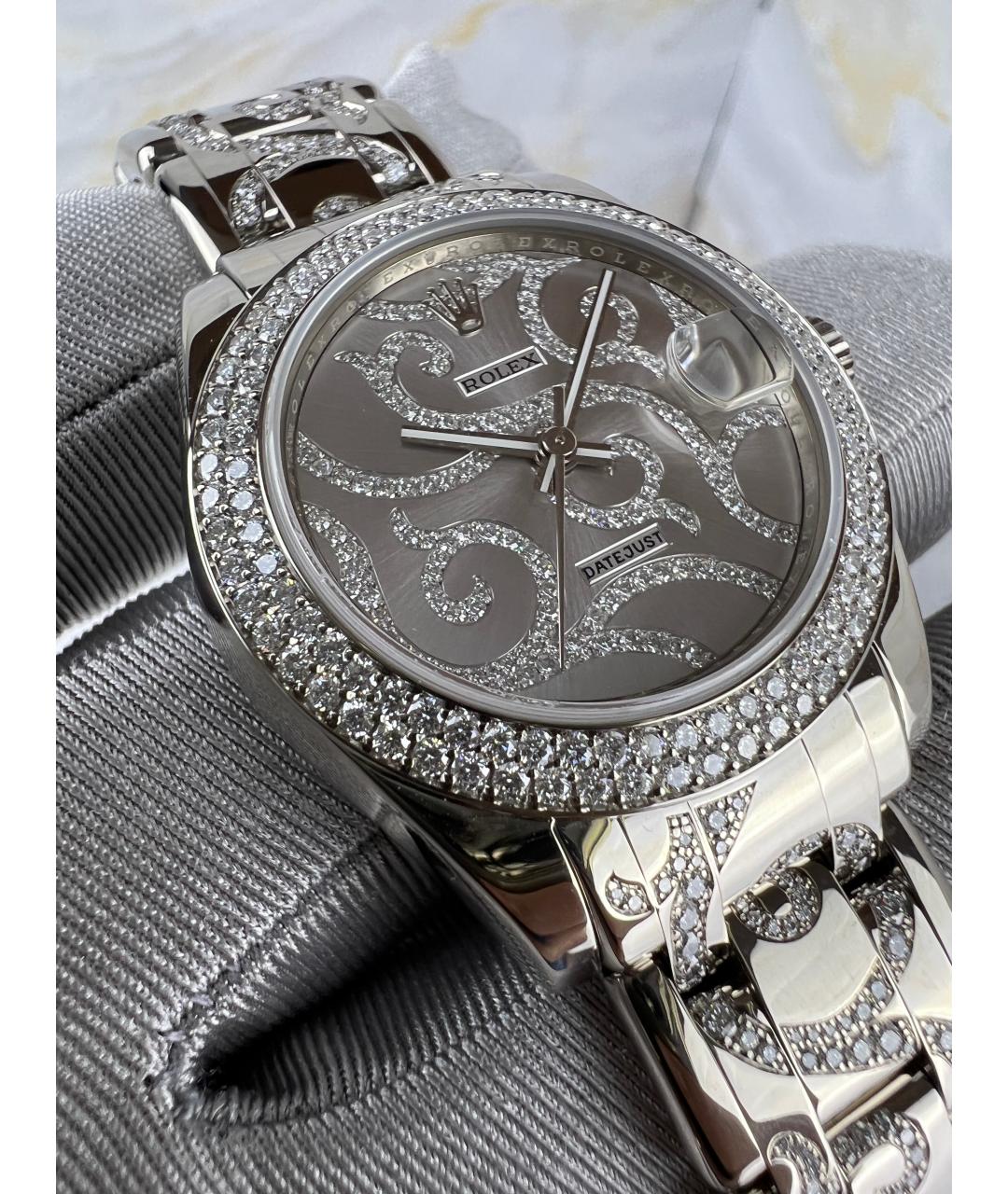 ROLEX Золотые часы из белого золота, фото 2