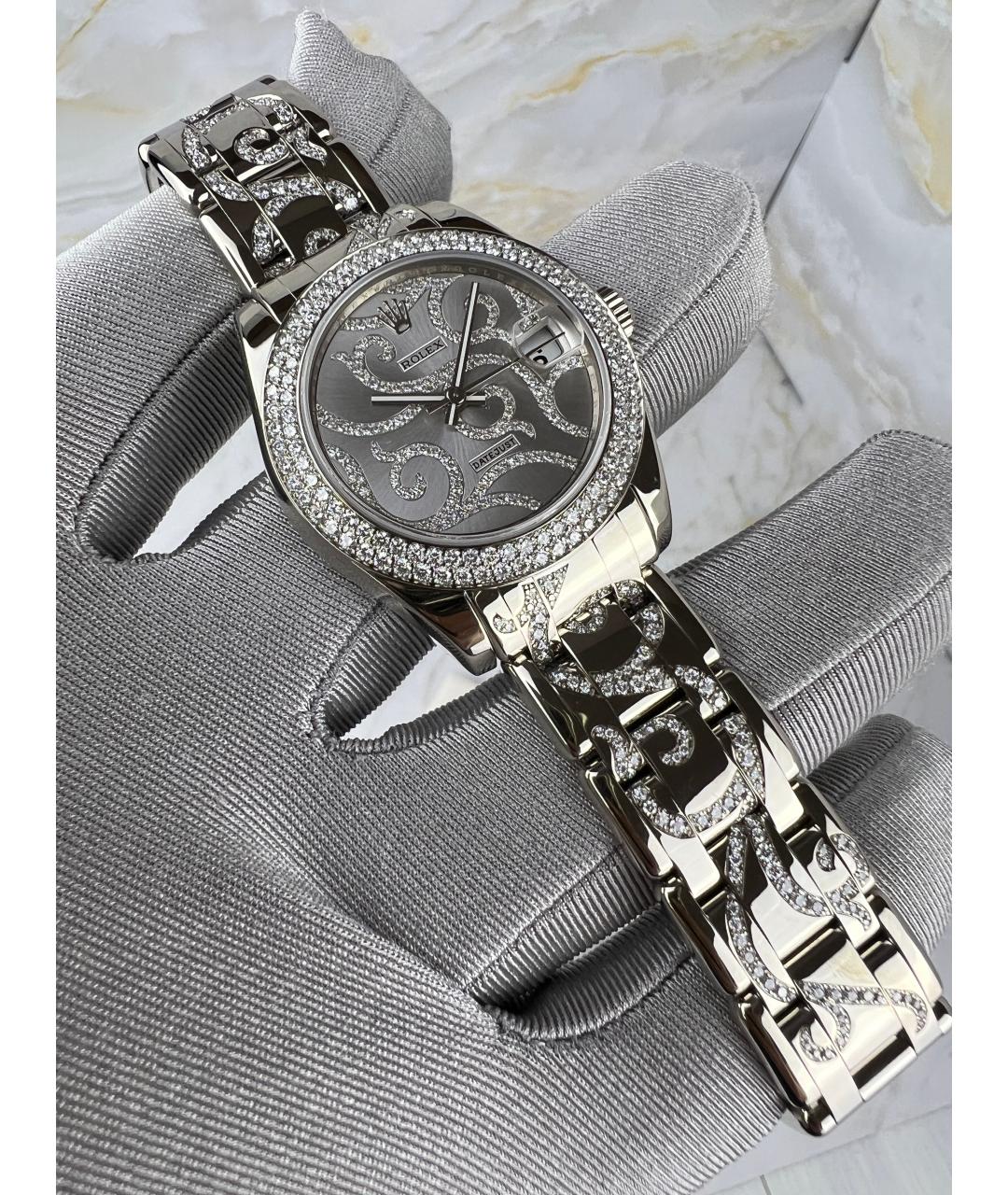 ROLEX Золотые часы из белого золота, фото 3