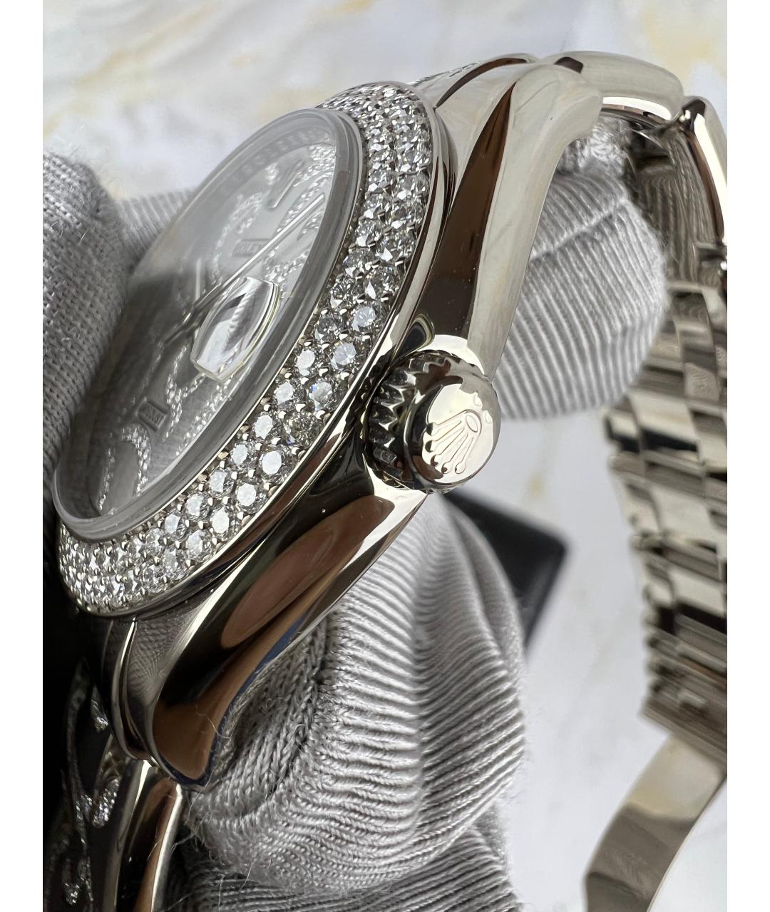 ROLEX Золотые часы из белого золота, фото 4