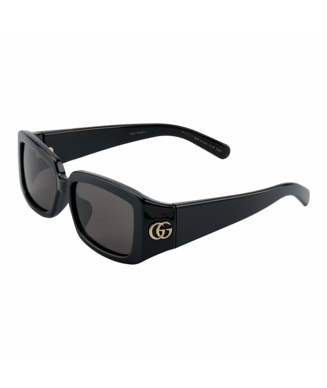 GUCCI Черные солнцезащитные очки, фото 1