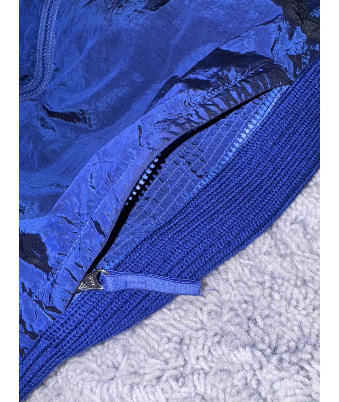 STONE ISLAND Синяя шерстяная куртка, фото 4