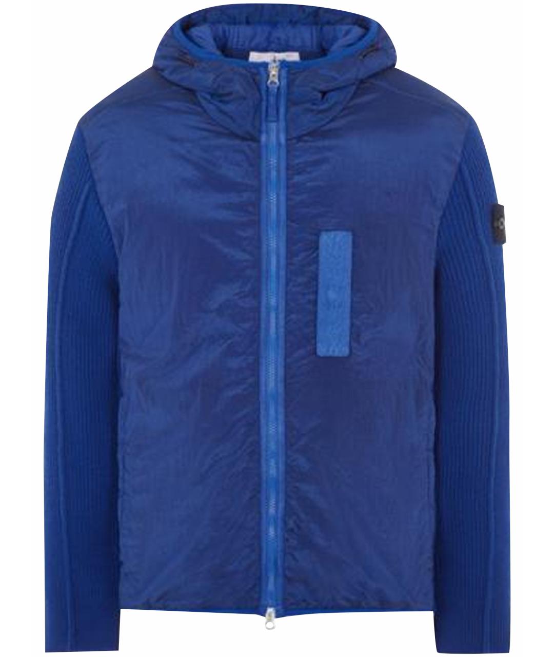 STONE ISLAND Синяя шерстяная куртка, фото 1