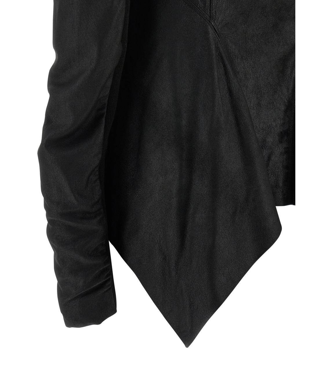RICK OWENS Черная куртка, фото 4