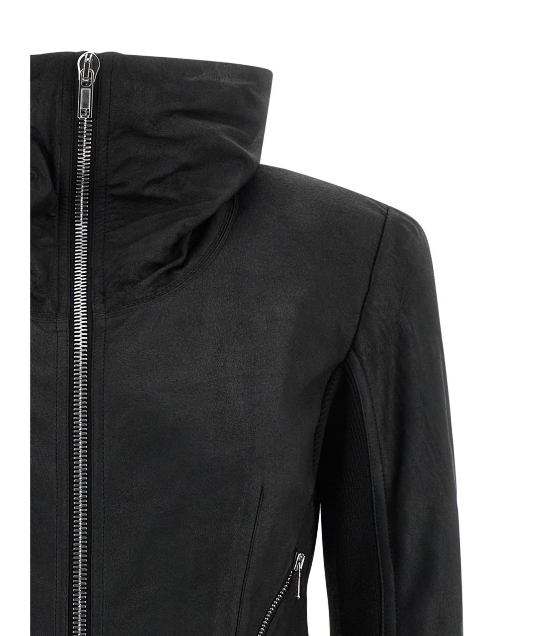 RICK OWENS Черная куртка, фото 3