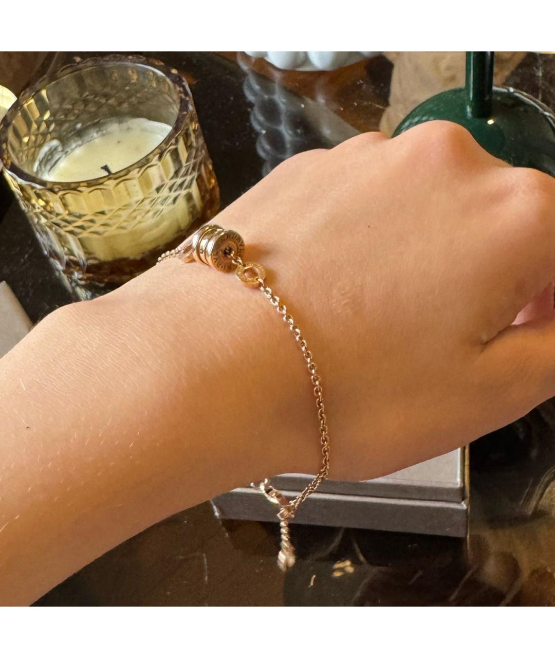 BVLGARI Золотой браслет из розового золота, фото 3