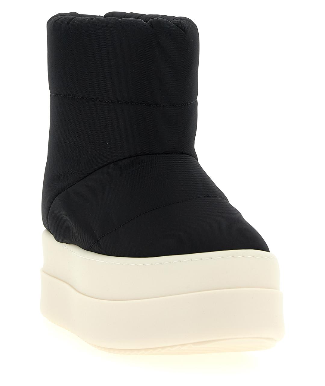 RICK OWENS DRKSHDW Черные синтетические ботинки, фото 2