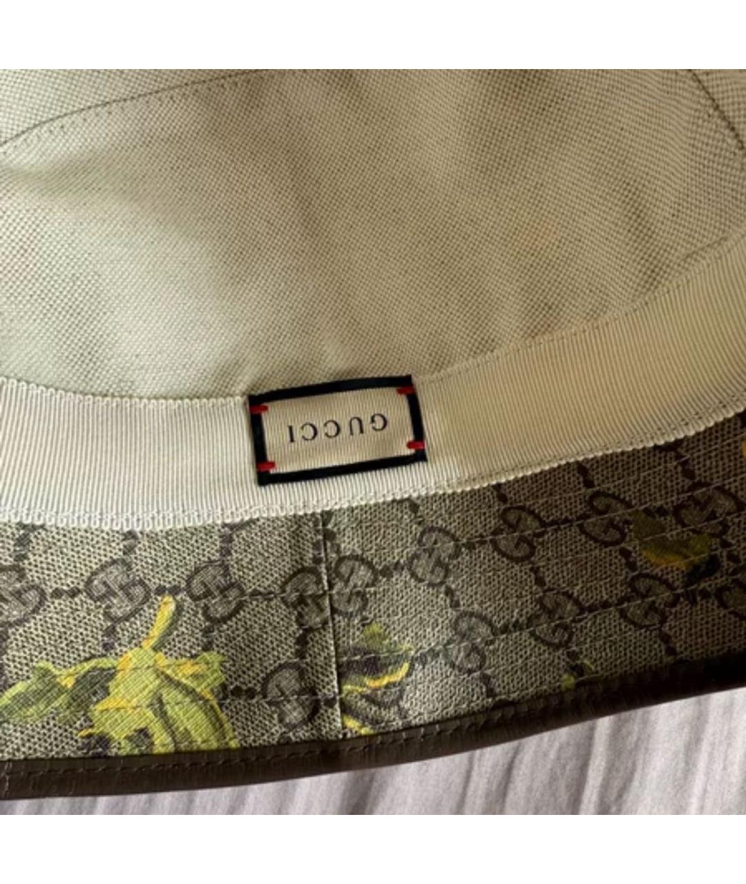 GUCCI Зеленая панама, фото 3