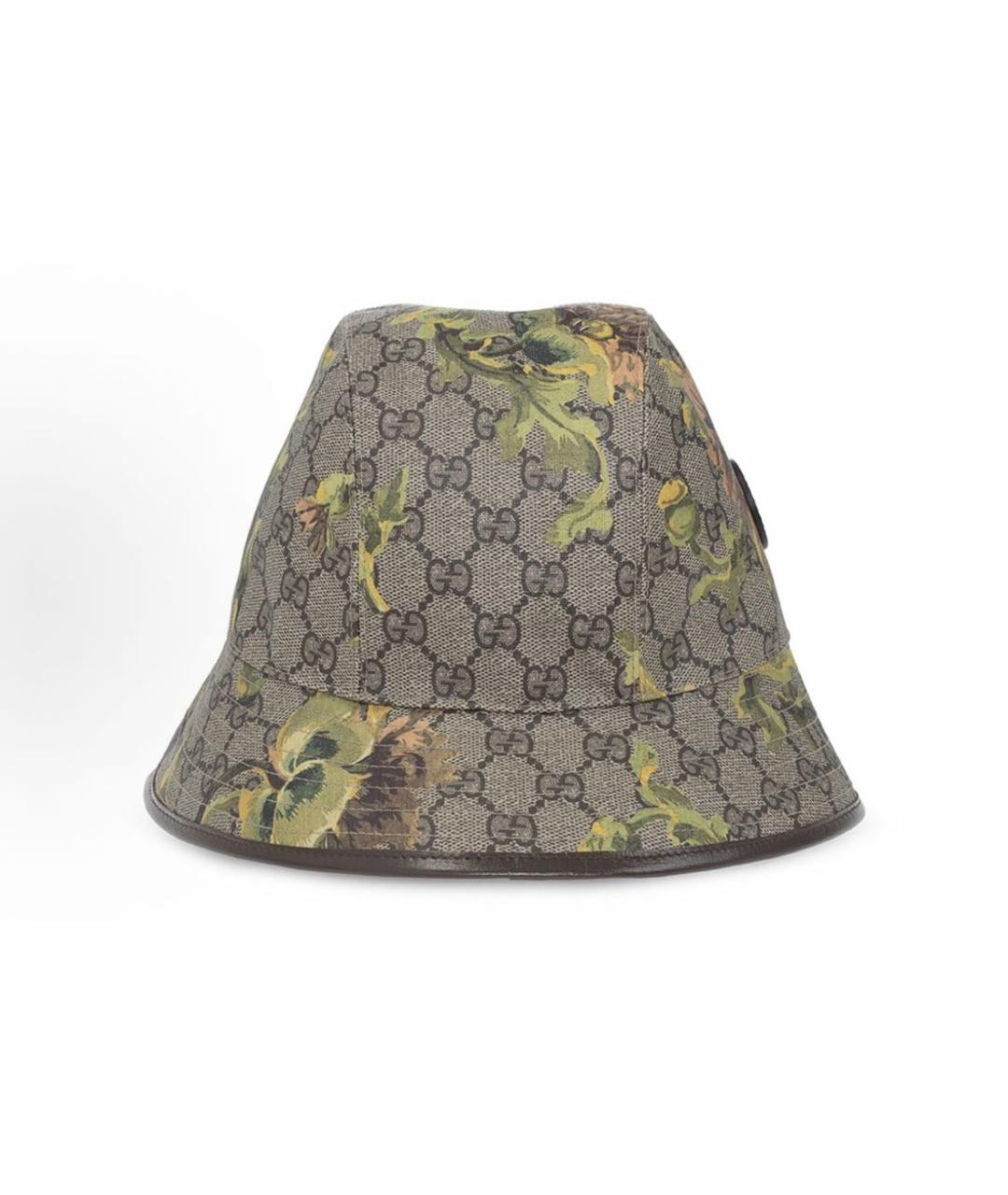 GUCCI Зеленая панама, фото 1
