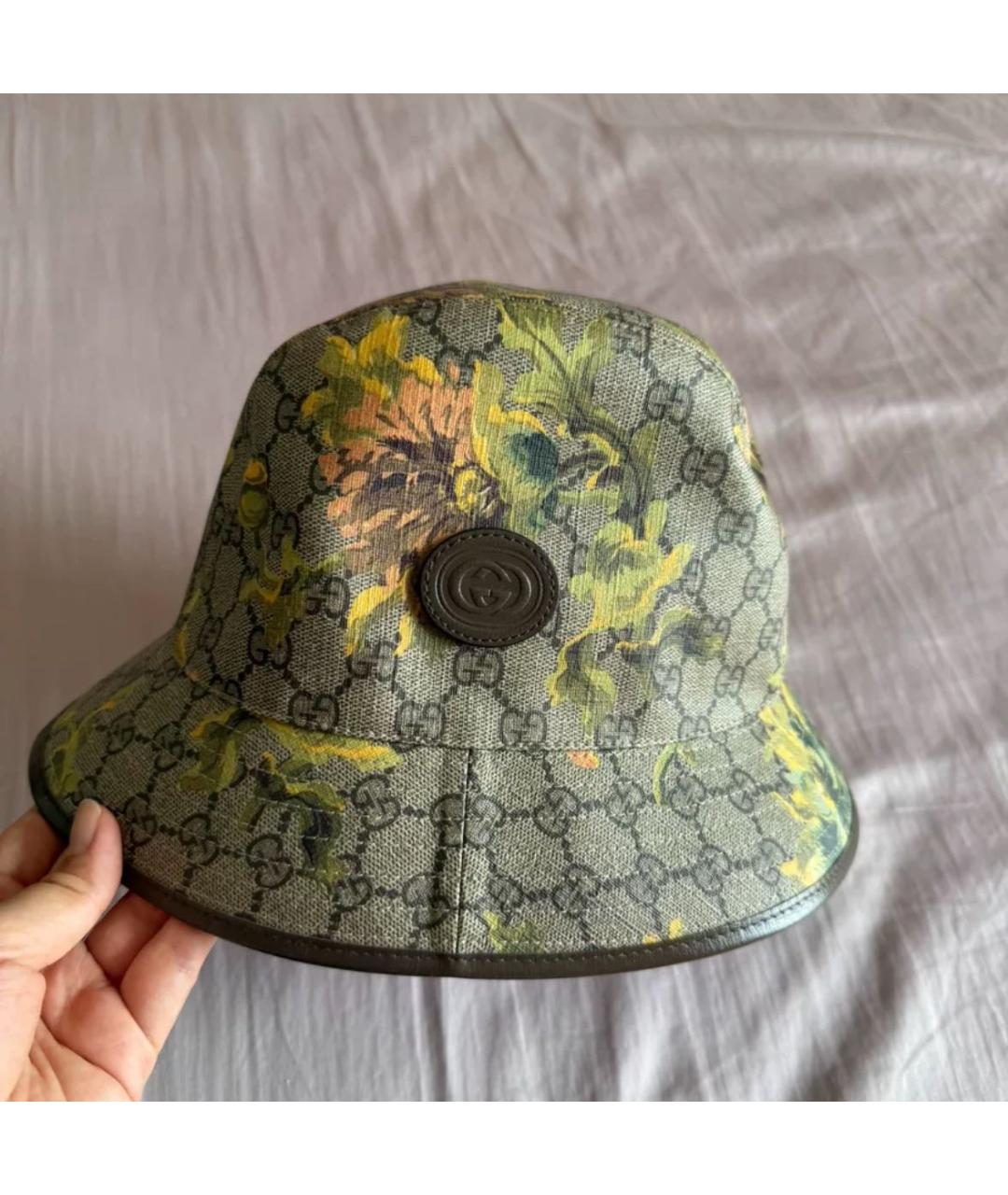 GUCCI Зеленая панама, фото 2