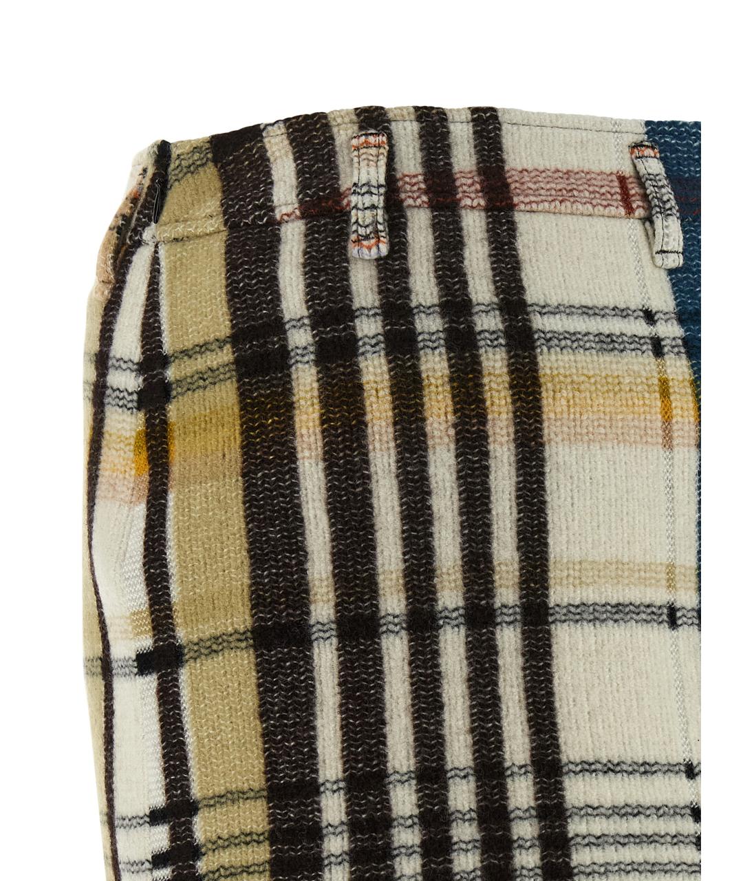 MISSONI Мульти шерстяная юбка мини, фото 4
