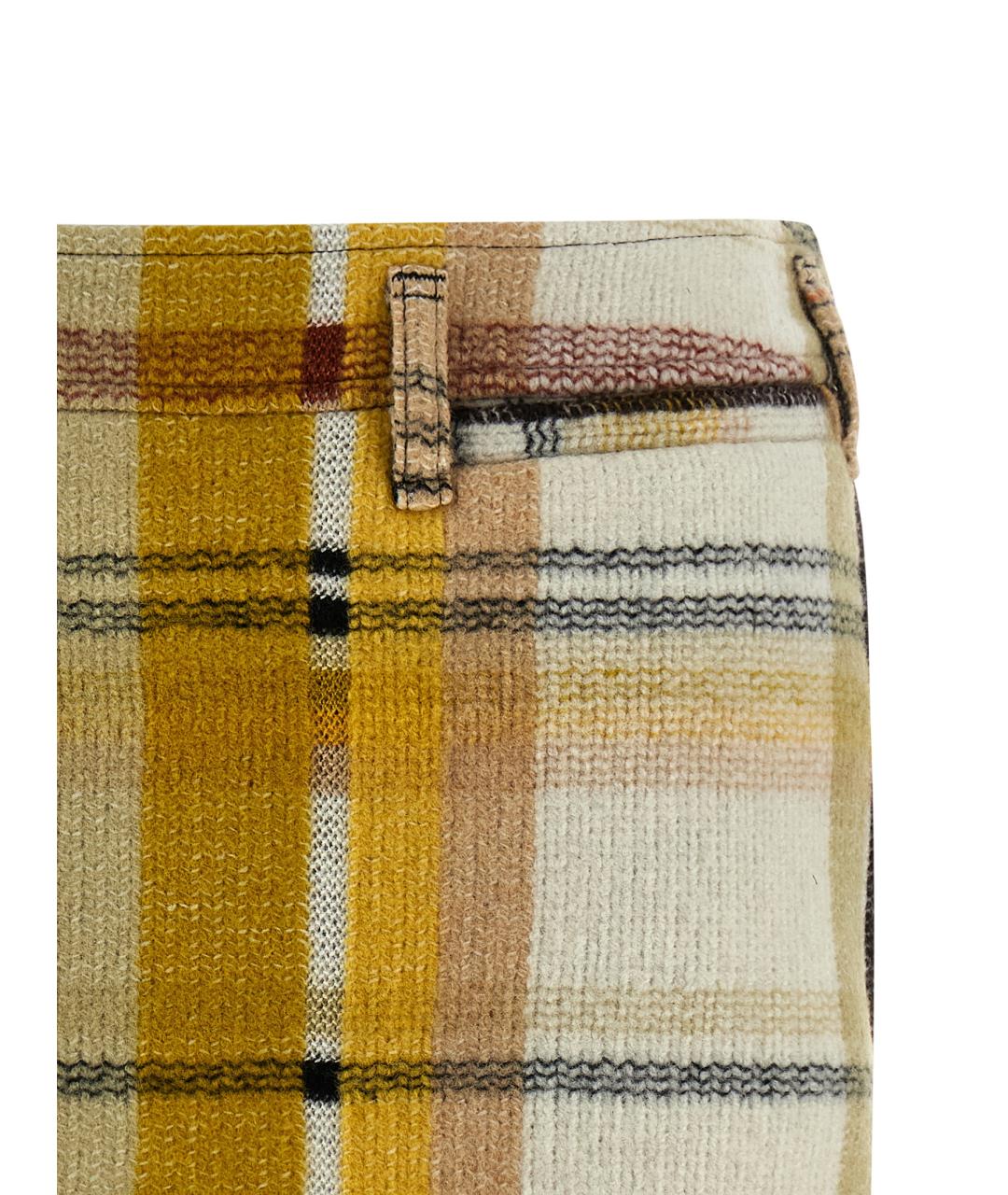 MISSONI Мульти шерстяная юбка мини, фото 3
