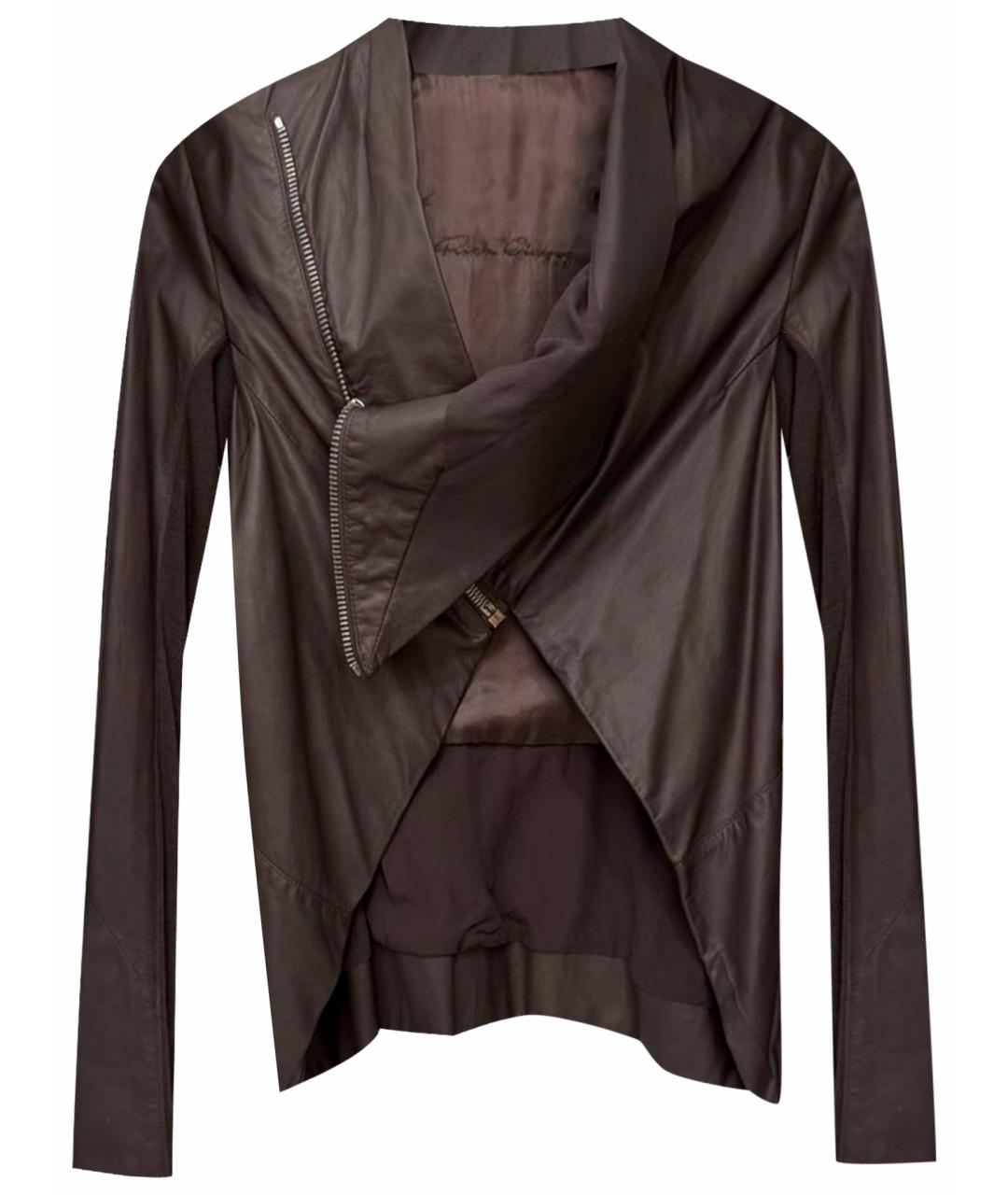 RICK OWENS Кожаная куртка, фото 1