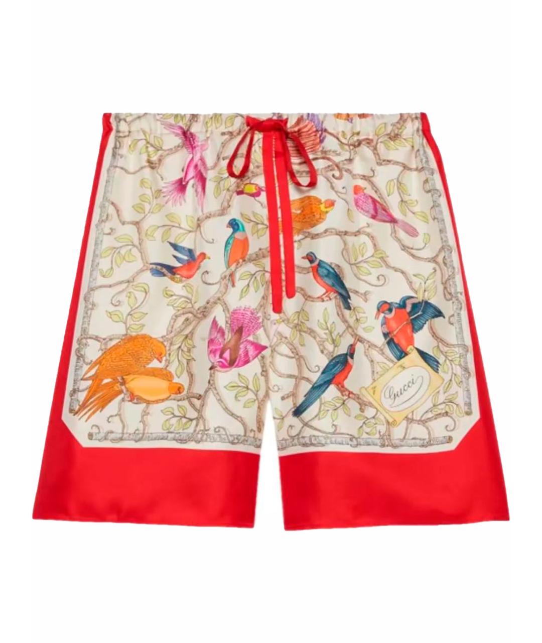GUCCI Красные шорты, фото 1