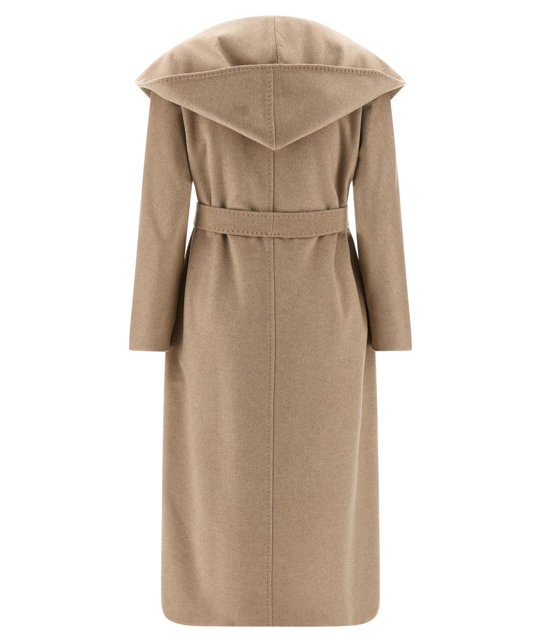 MAX MARA STUDIO Бежевое кашемировое пальто, фото 2