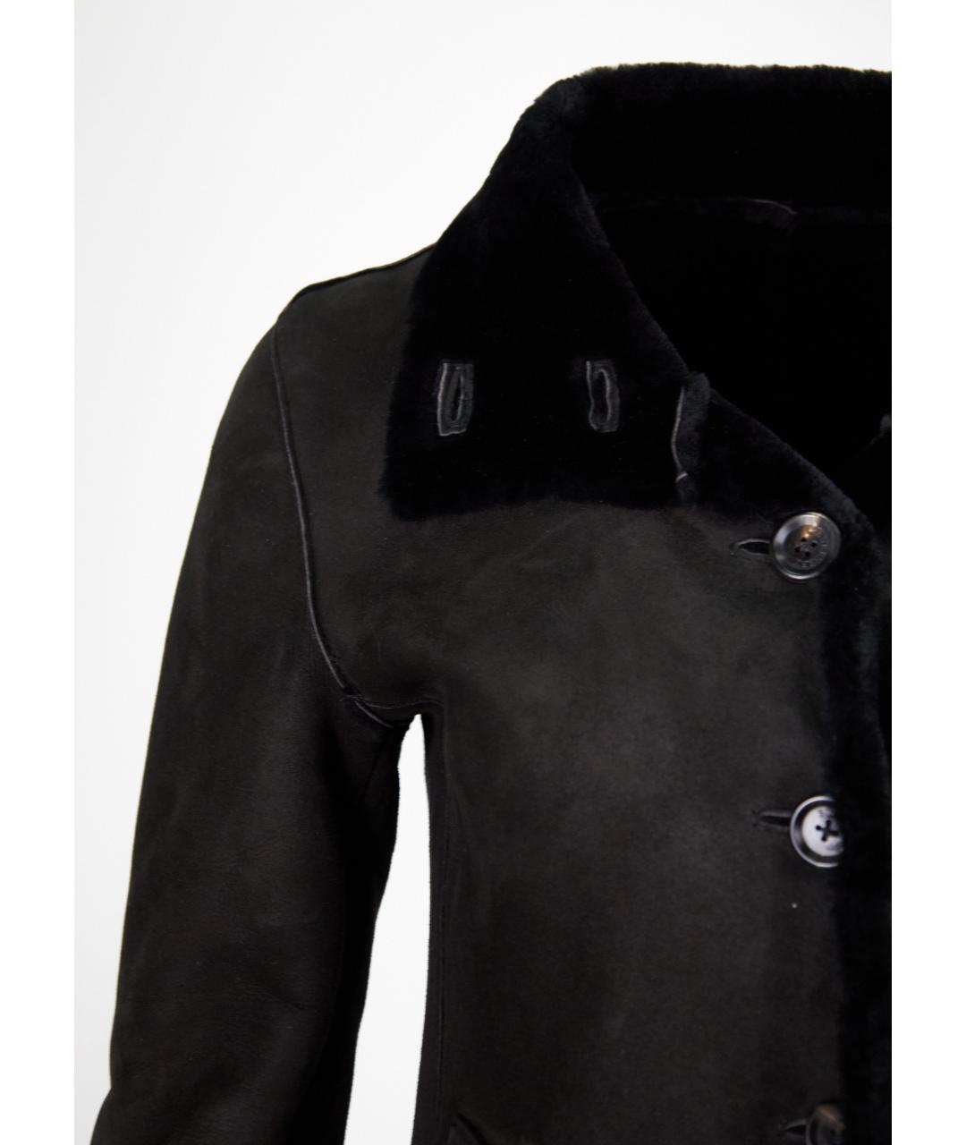 BURBERRY Черная дубленка, фото 5