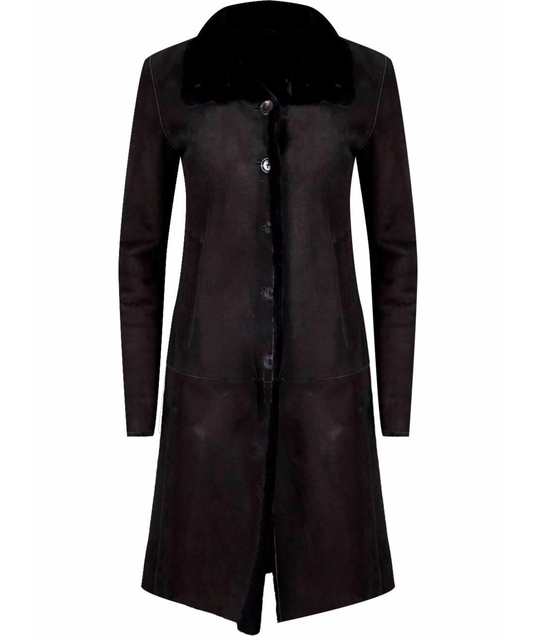 BURBERRY Черная дубленка, фото 1