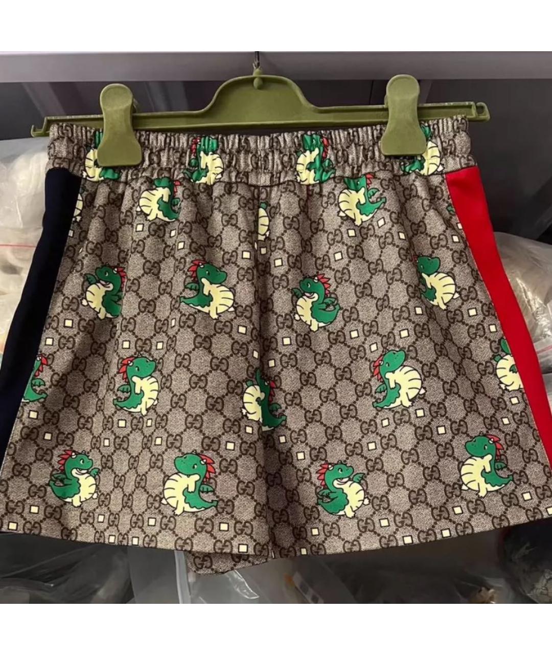 GUCCI Бежевые шорты, фото 3
