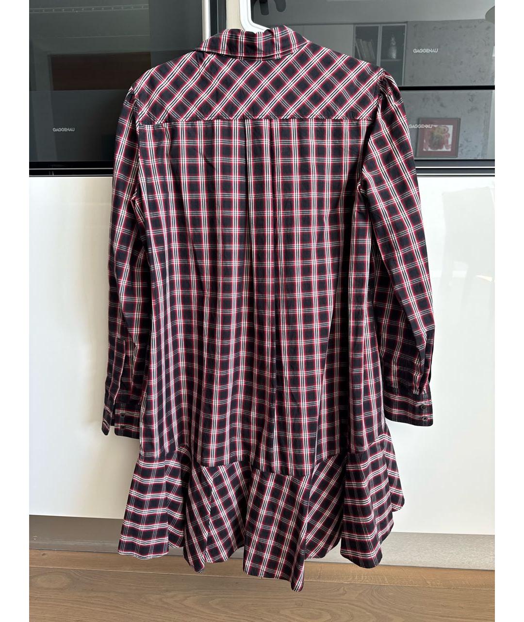 ISABEL MARANT ETOILE Мульти хлопковое повседневное платье, фото 2