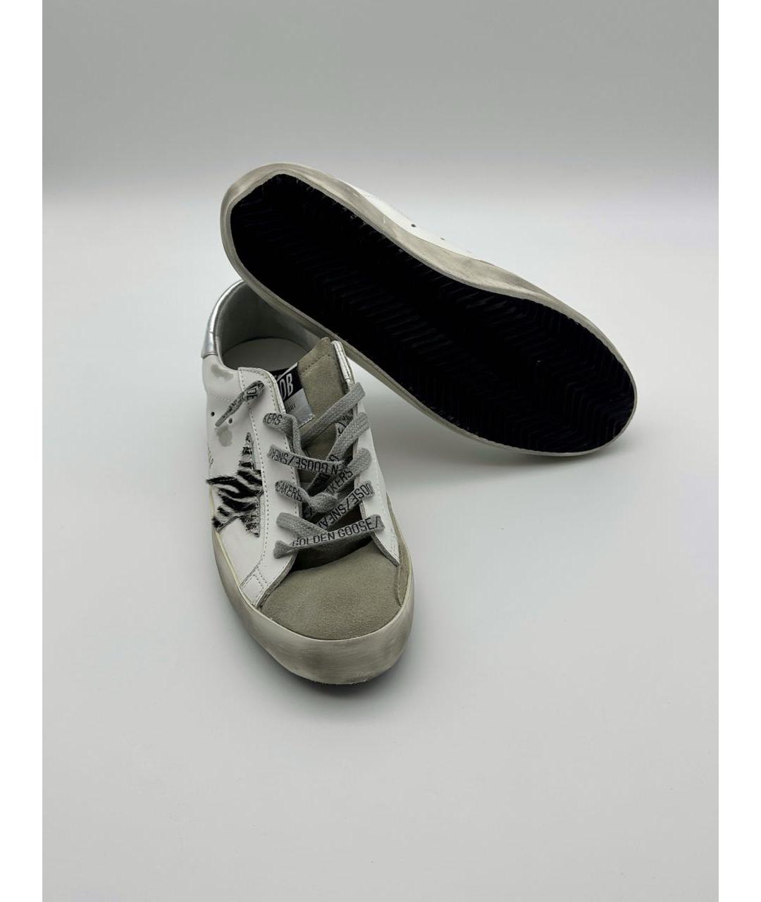 GOLDEN GOOSE DELUXE BRAND Кожаные кеды, фото 5