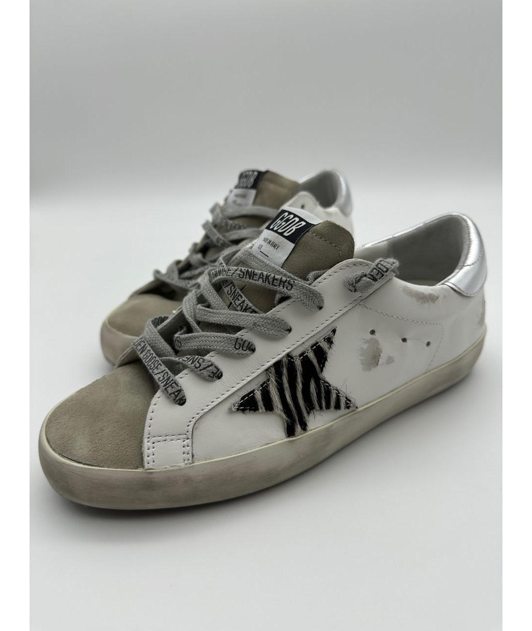GOLDEN GOOSE DELUXE BRAND Кожаные кеды, фото 3