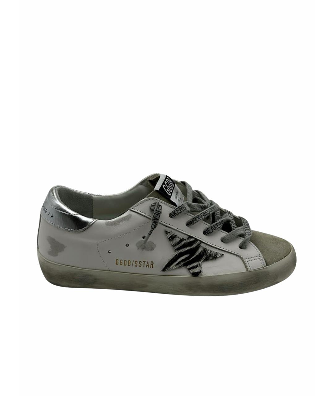 GOLDEN GOOSE DELUXE BRAND Кожаные кеды, фото 1