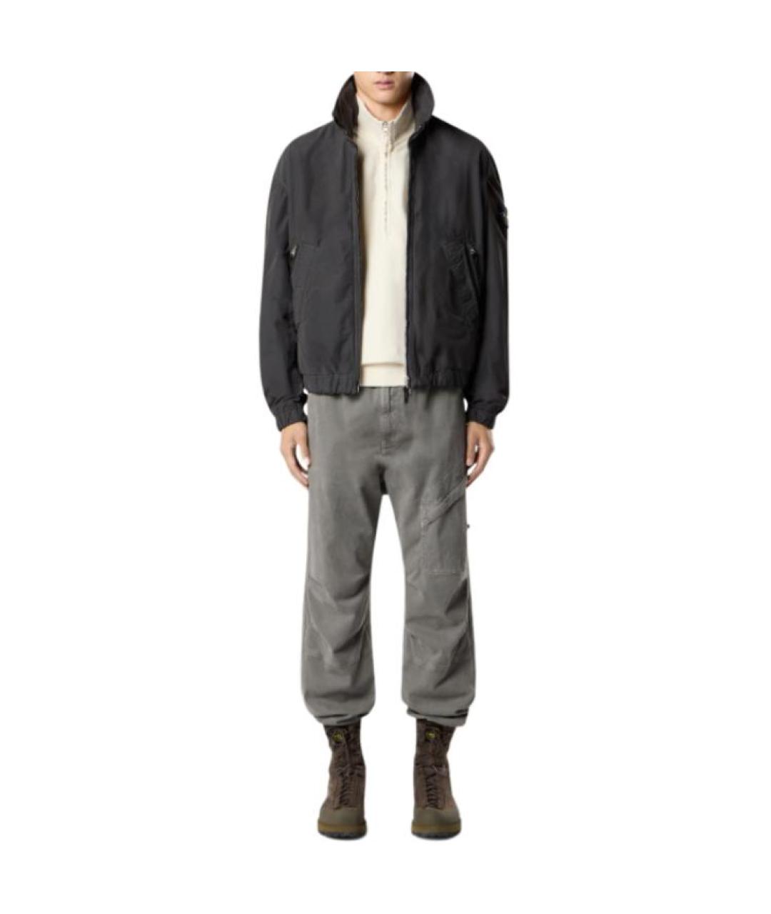 STONE ISLAND Серая куртка, фото 3