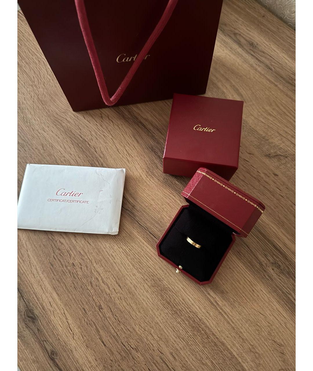 CARTIER Золотое кольцо из желтого золота, фото 2