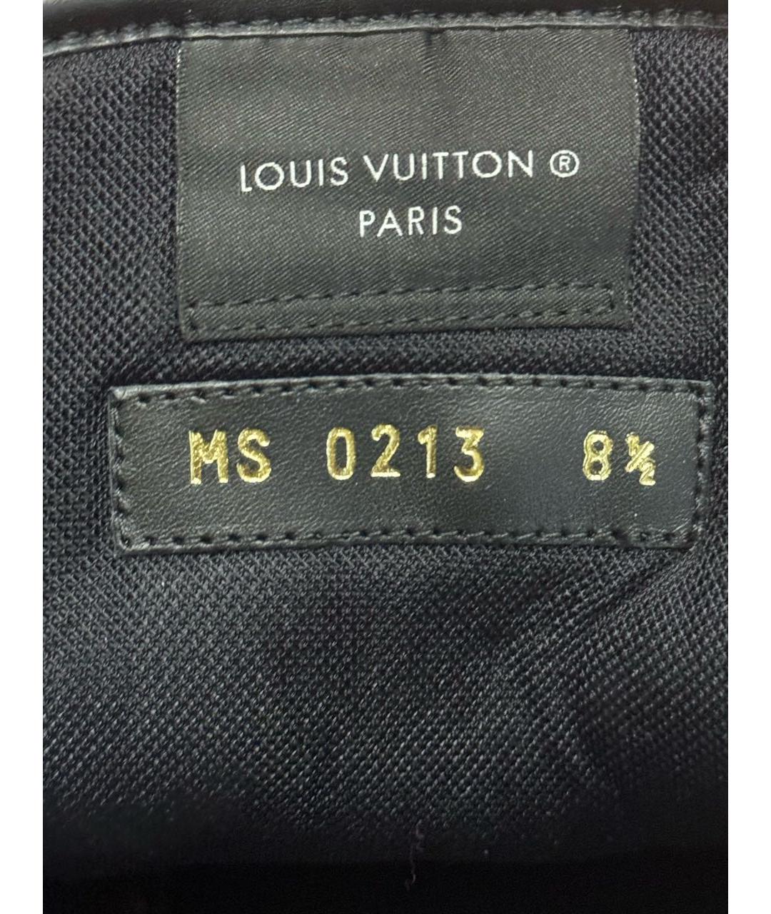 LOUIS VUITTON Серые высокие кроссовки / кеды, фото 8
