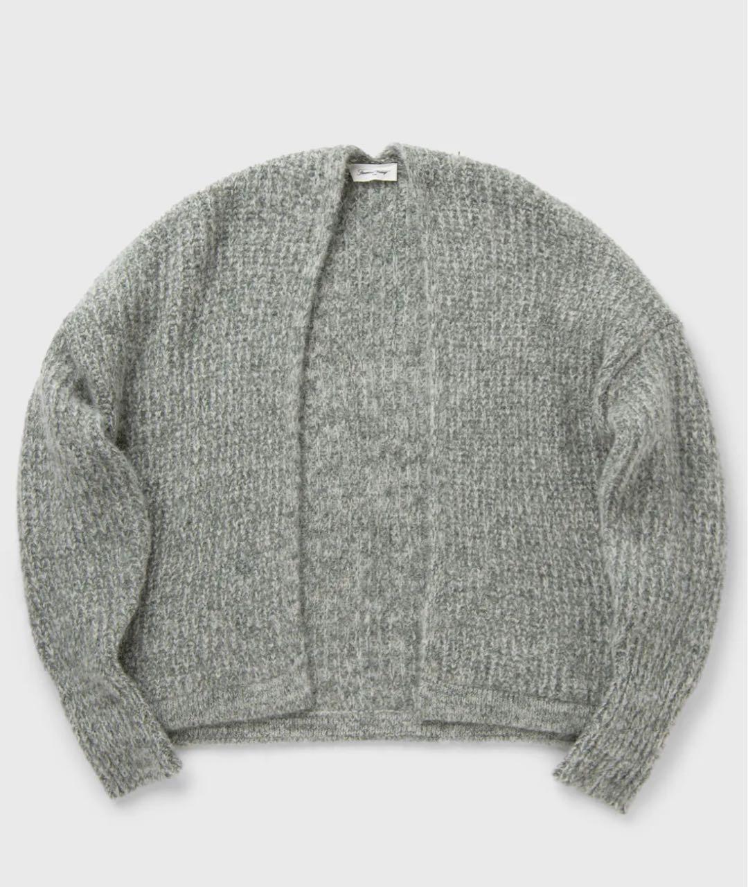 American vintage Серый кардиган, фото 5