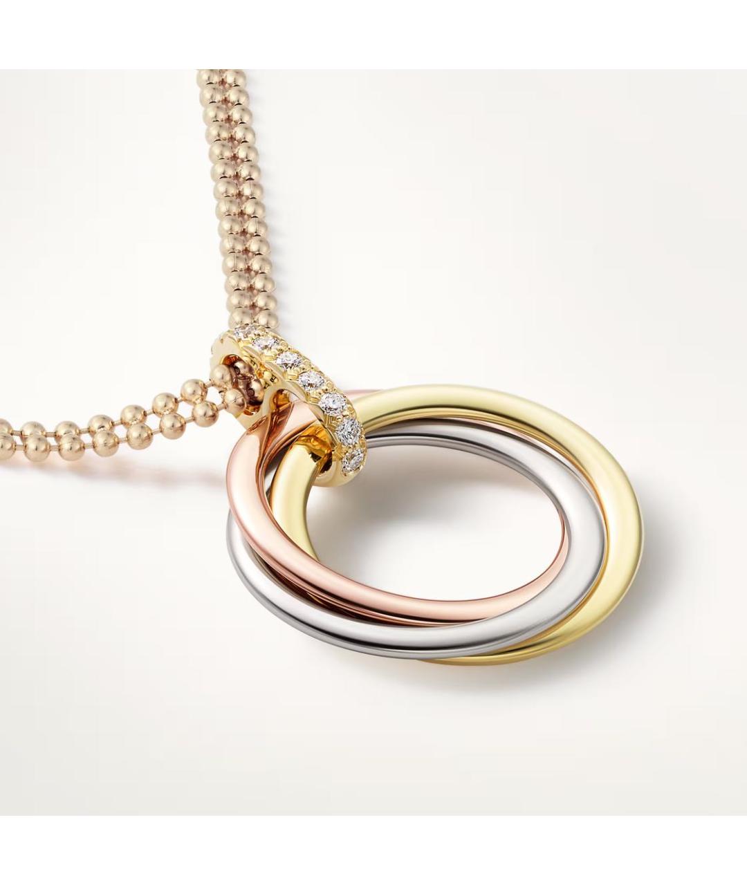 CARTIER Золотая подвеска из желтого золота, фото 2