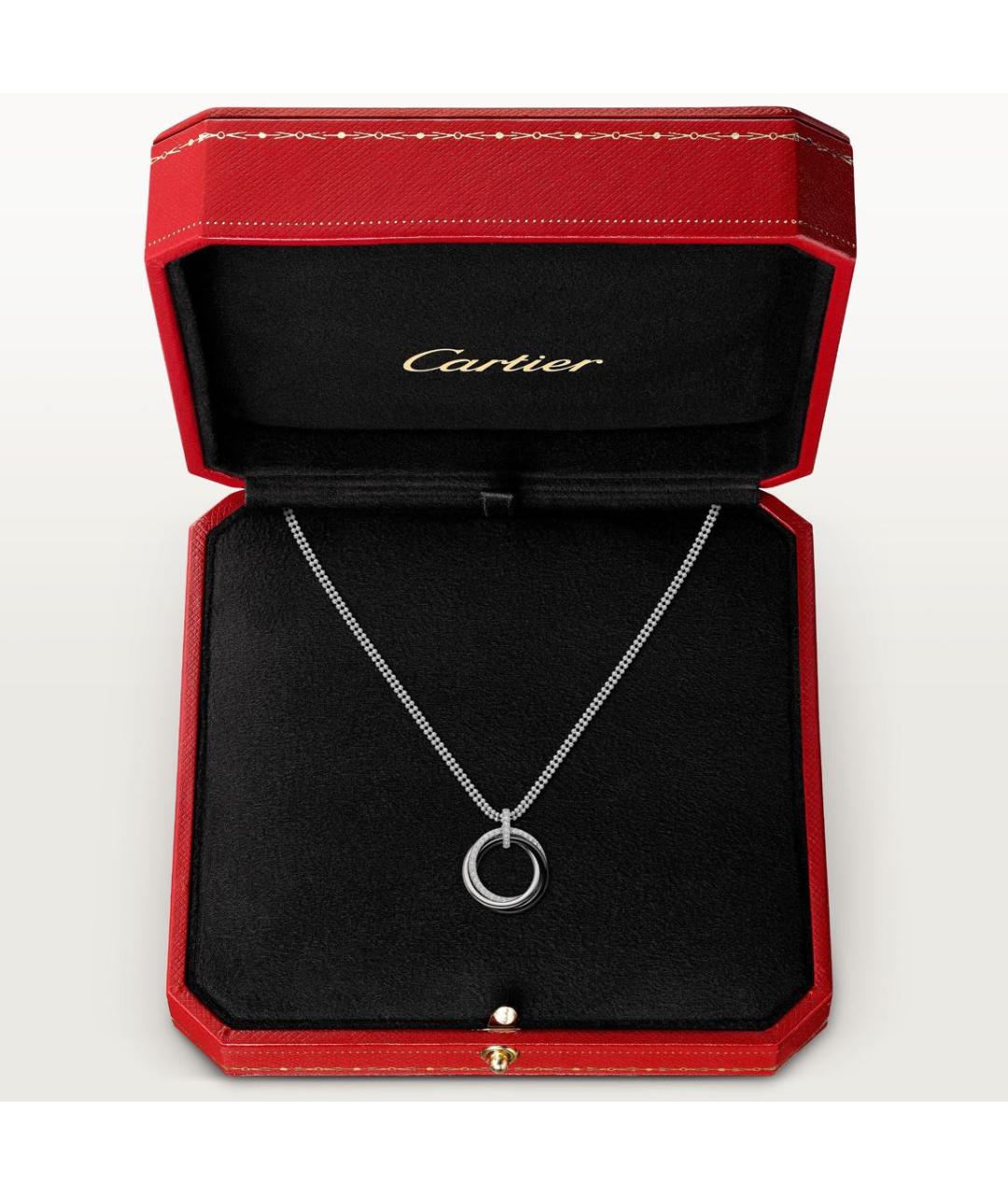 CARTIER Белая подвеска из белого золота, фото 6