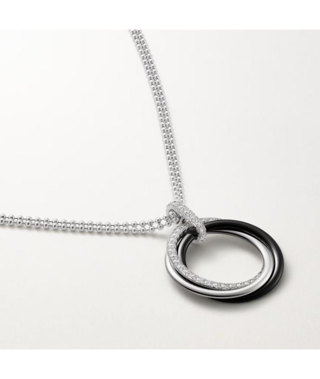 CARTIER Белая подвеска из белого золота, фото 2