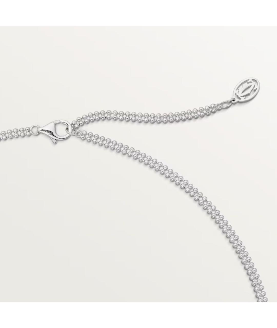 CARTIER Белая подвеска из белого золота, фото 4