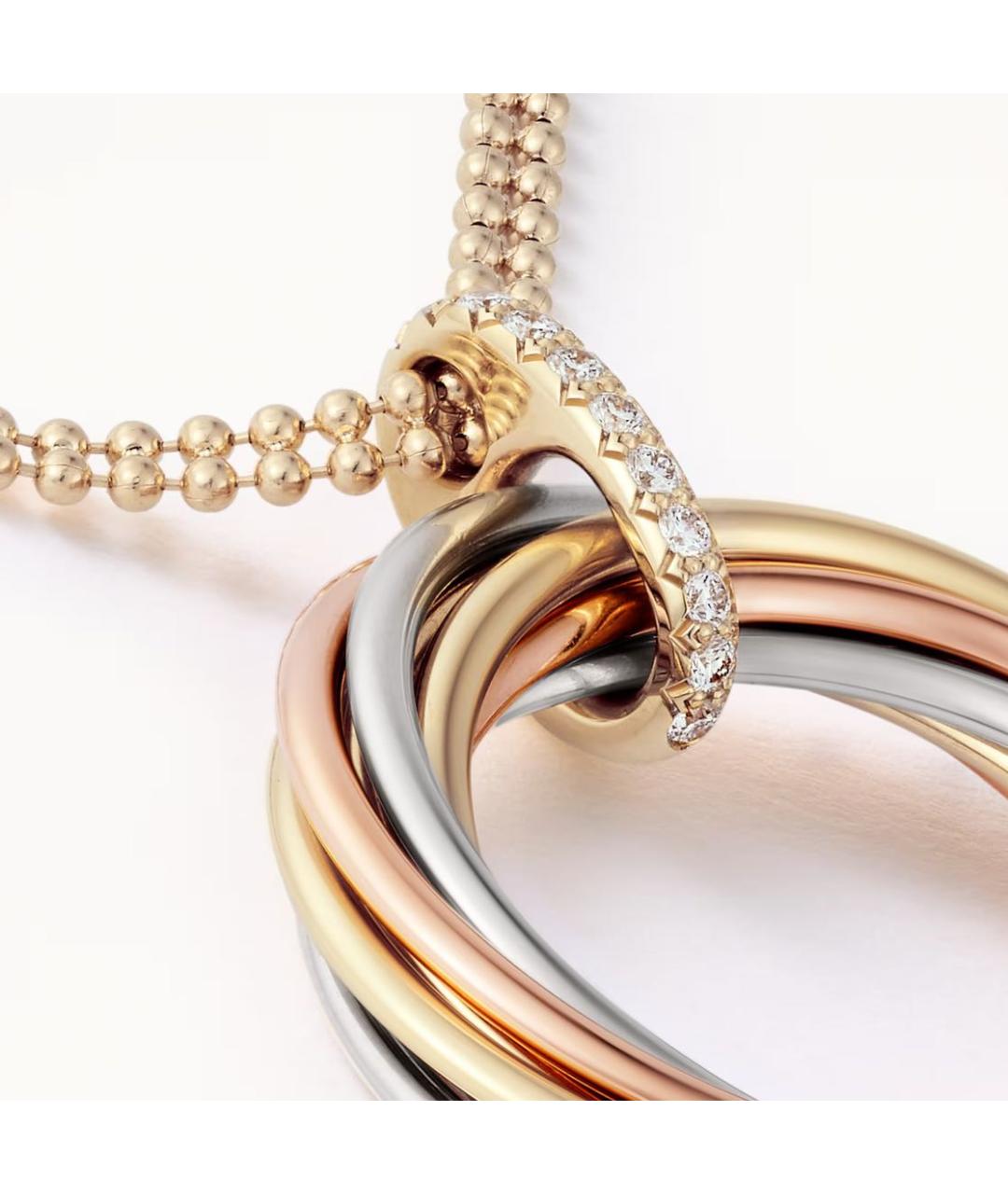 CARTIER Золотая подвеска из желтого золота, фото 3