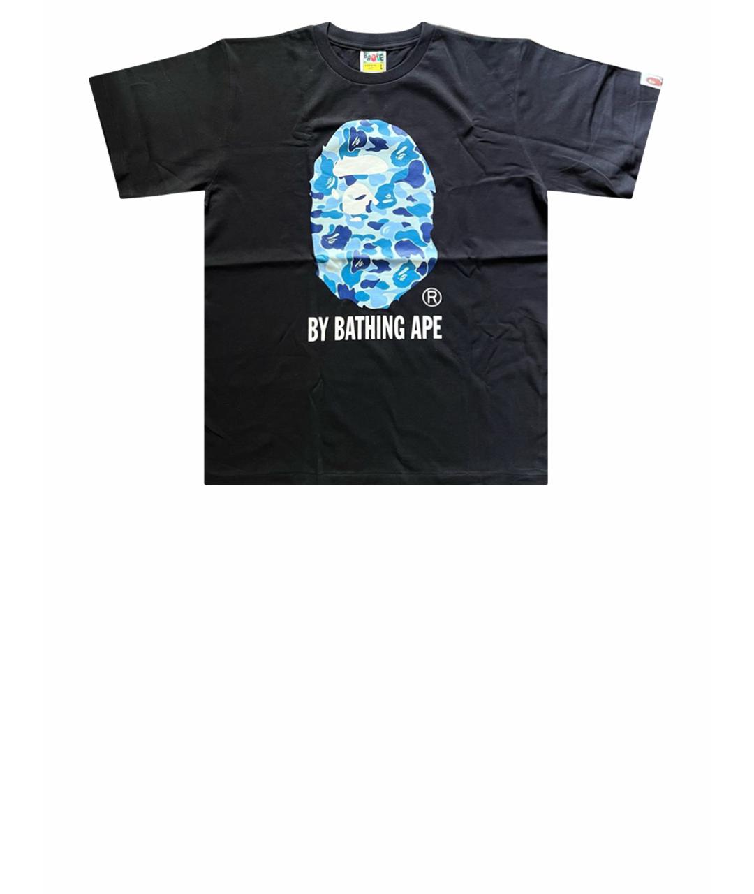 BAPE Черная хлопковая футболка, фото 1