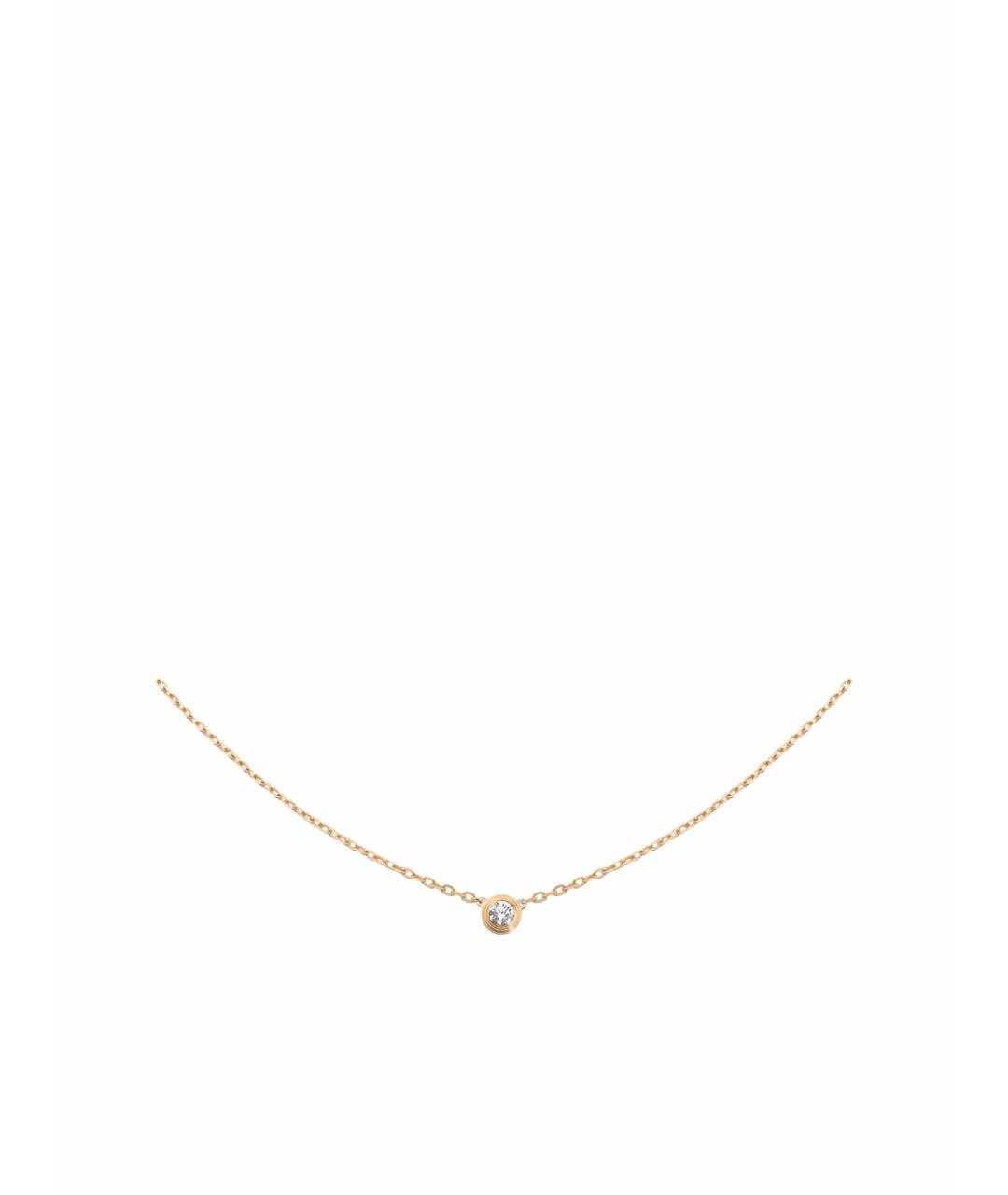 CARTIER Золотая подвеска из желтого золота, фото 1