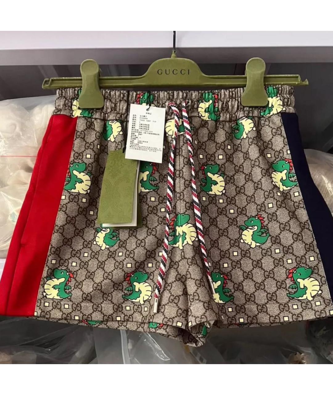 GUCCI Бежевые шорты, фото 2