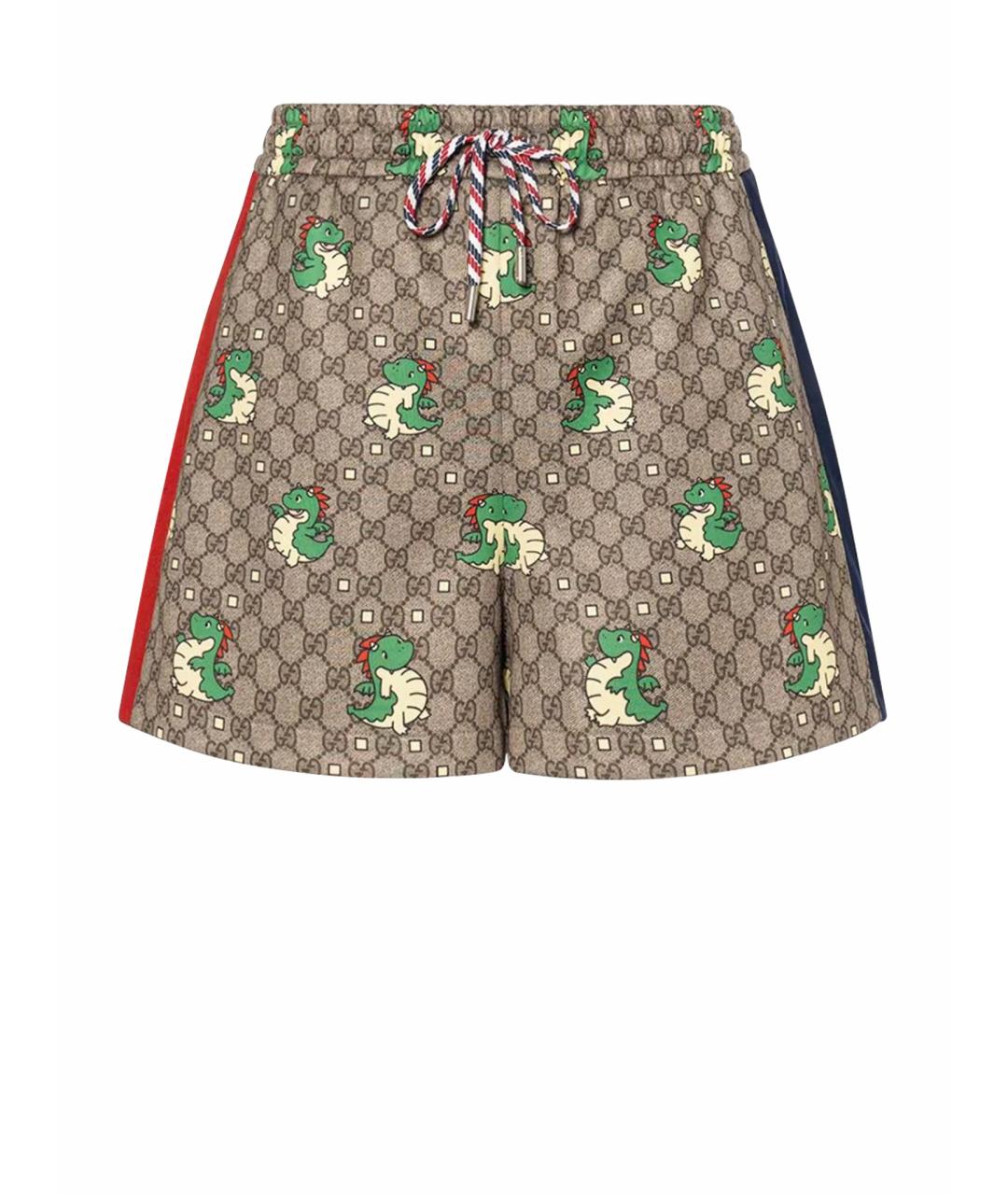 GUCCI Бежевые шорты, фото 1