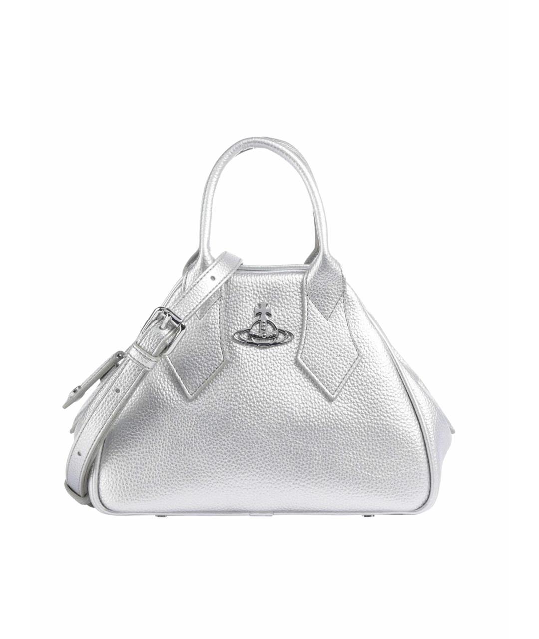 VIVIENNE WESTWOOD Серебряная сумка через плечо, фото 1