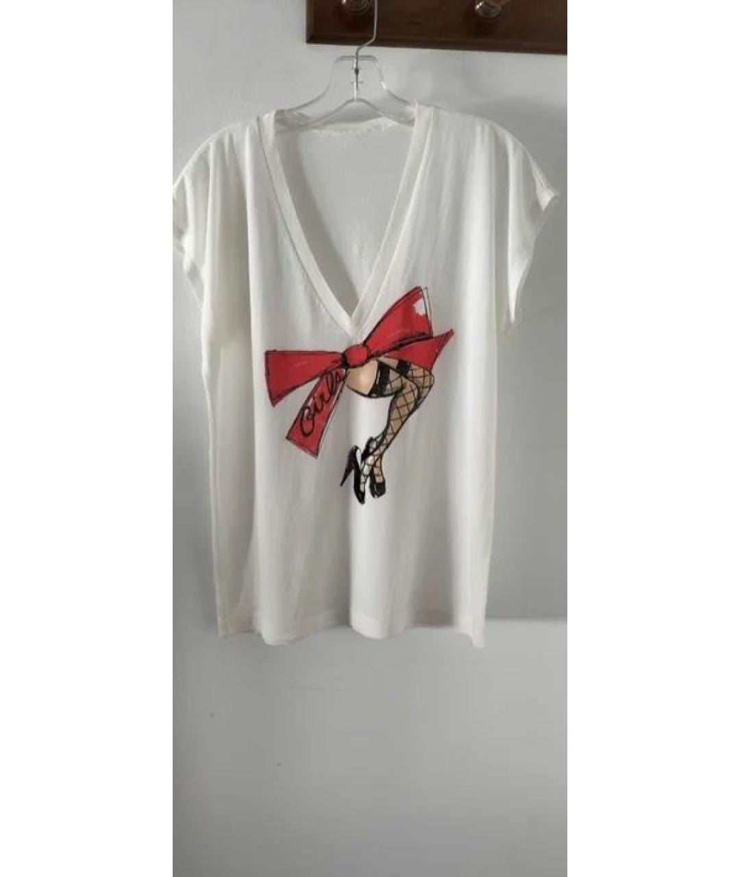 SONIA RYKIEL Белая футболка, фото 4
